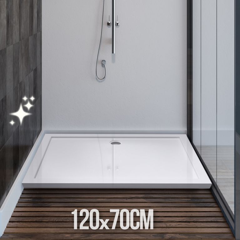 AQUAMARIN Sprchová vanička 121 x 71 cm, obdélník