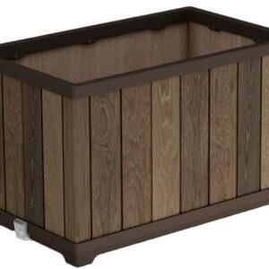Květináč DECO RECTANGLE WALNUT