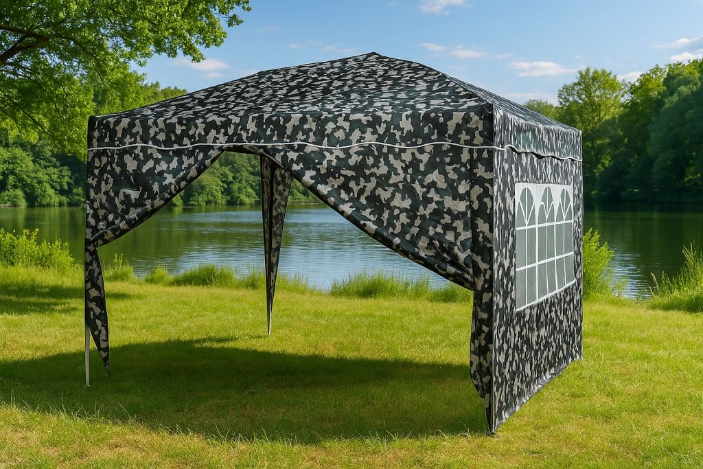 INSTENT Zahradní párty stan 3 x 3 m, urban + 2 bočnice - Obrázek 3