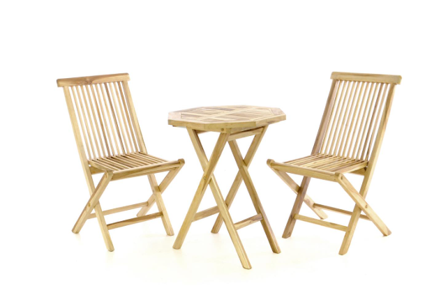 DIVERO zahradní nábytek z týkového dřeva - Obrázek 2