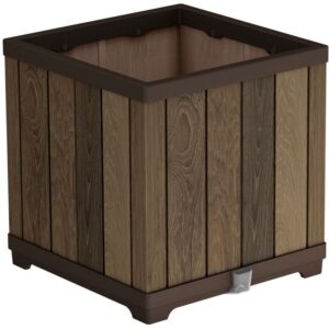 Květináč DECO SQUARE WALNUT