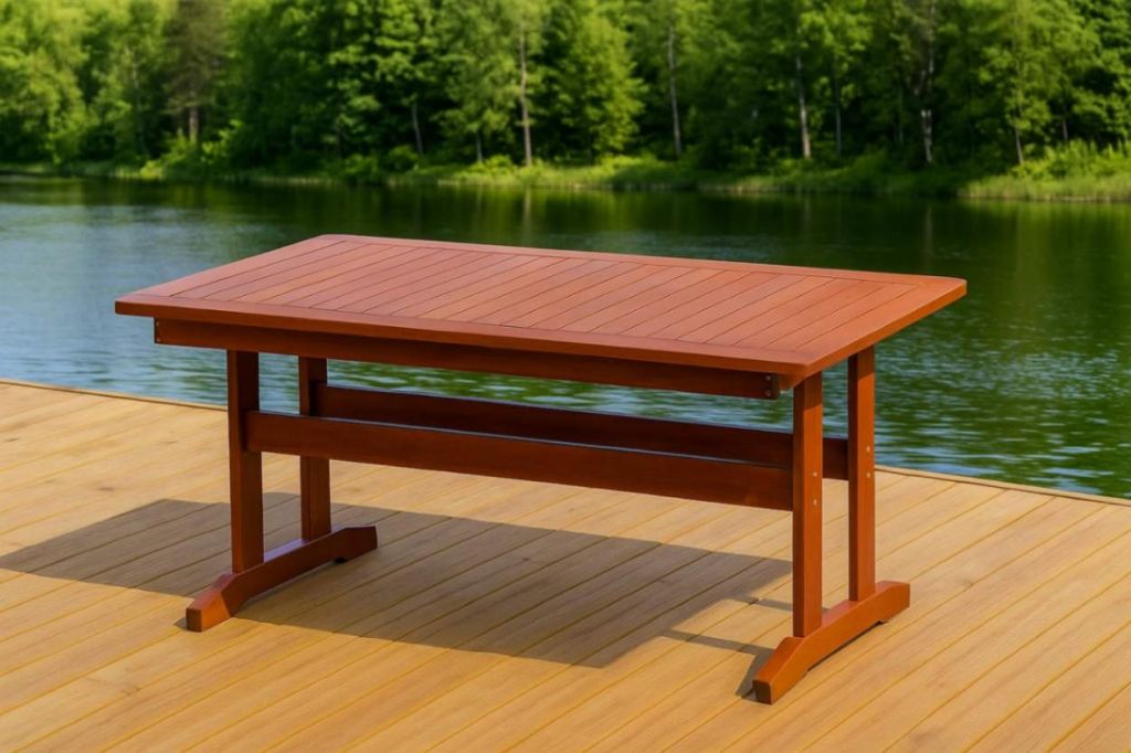 Zahradní dřevěný stůl LUISA - Obrázek 2