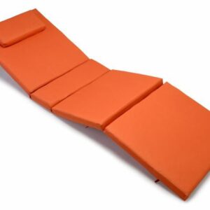Polstrování na lehátko Garth - oranžová