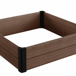 Květináč Maple Square, hnědý