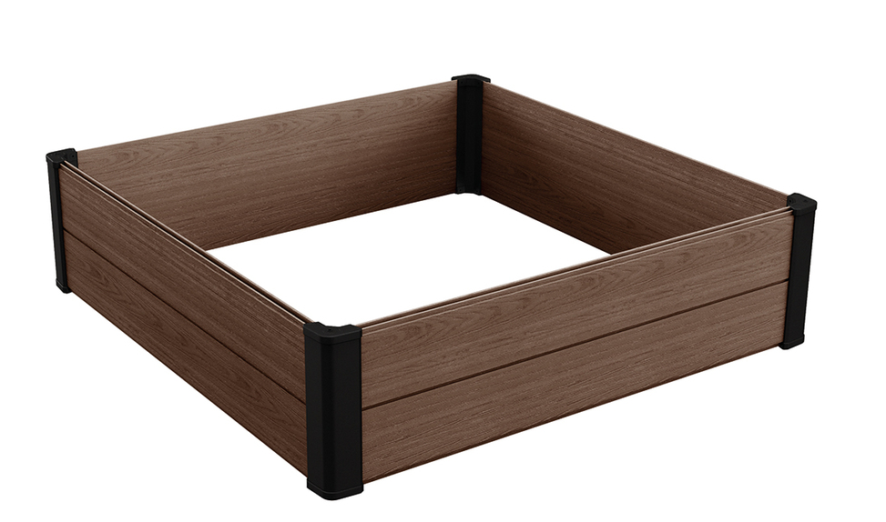 Květináč Maple Square, hnědý - Obrázek 2