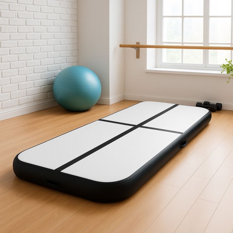 Physionics Airtrack nafukovací žíněnka, 3 m, černá - Obrázek 2