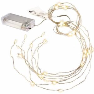 Sada světelný déšť 48 LED, teplá bílá 2 ks