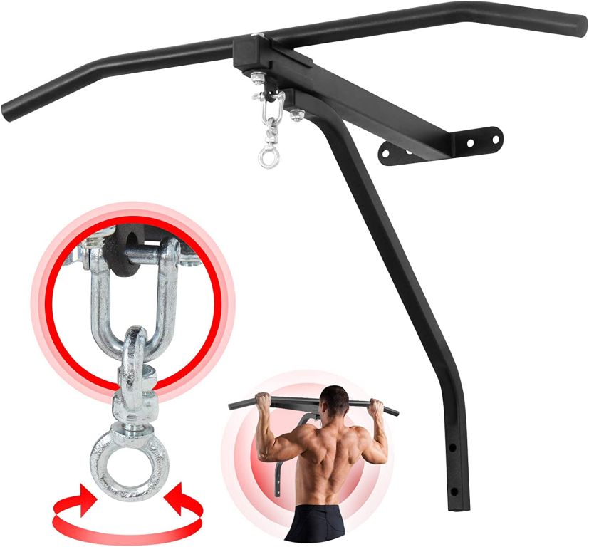 Physionics Nástěnný držák na boxovací pytel s tyčí 2 v 1 - Obrázek 2