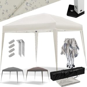 JAGO Zahradní párty stan, 3 x 3 m, béžový