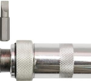 Šroubovák rázový + bity, 4 ks