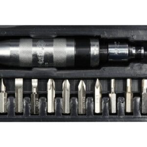 Šroubovák rázový + bity, 12 ks