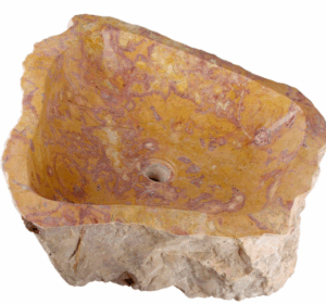 Mramorové umyvadlo Savona Ø 35–40 cm, přírodní kámen