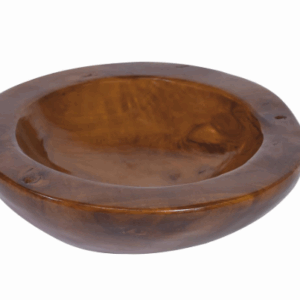 Dekorativní teaková mísa Ø 30 cm, hnědá
