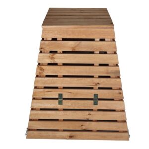 Dřevěný kompostér 560 L pyramida - česká výroba