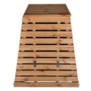 Dřevěný kompostér 800 L pyramida - česká výroba