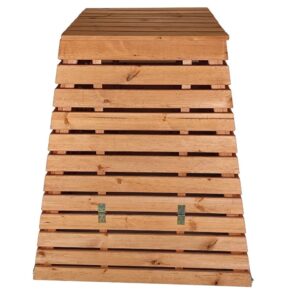 Dřevěný kompostér 1040 L pyramida - česká výroba
