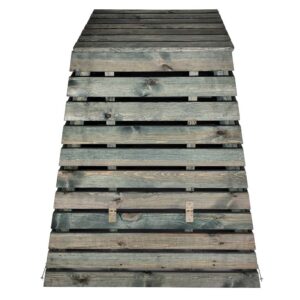 Dřevěný kompostér 800 L pyramida - česká výroba, zelený