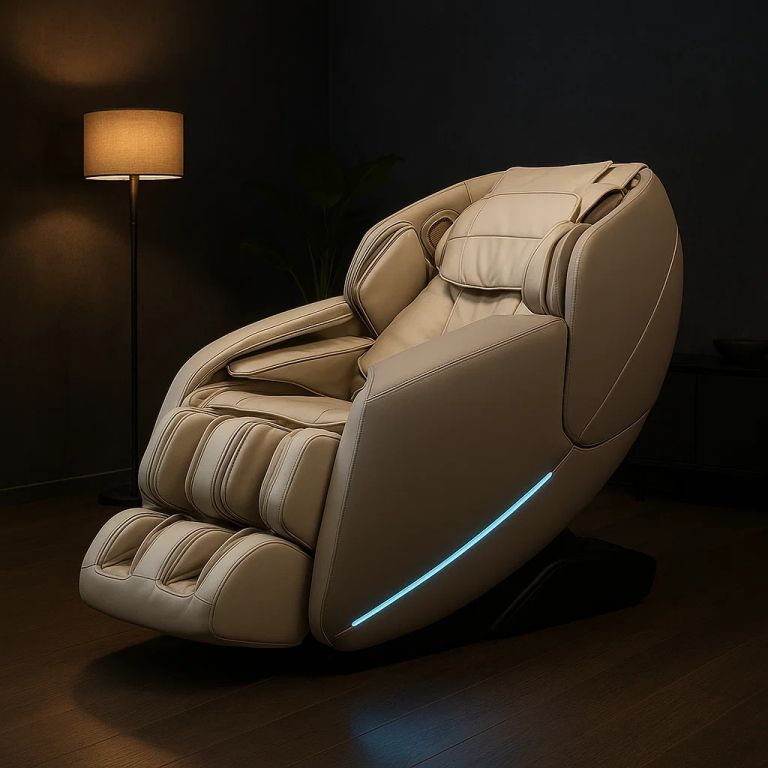 Maxxus Masážní křeslo MX 10.0Z, champagne/béžová - Obrázek 2