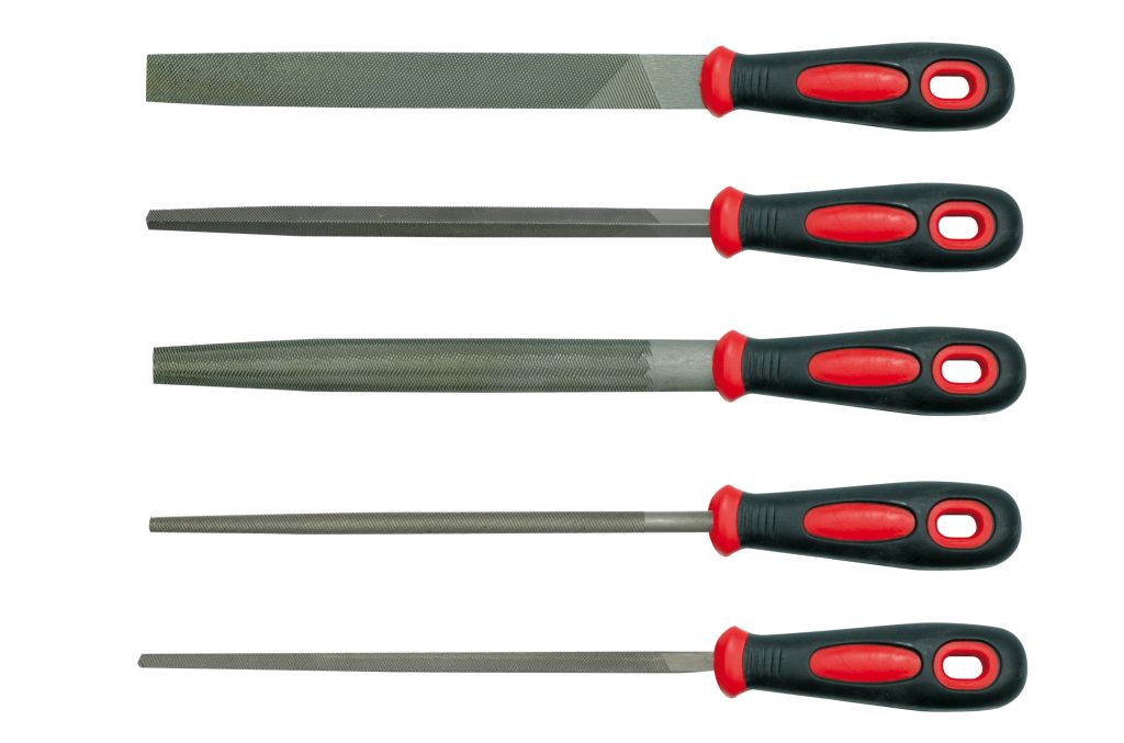 Sada pilníků zámečnických 200 mm, 5 ks