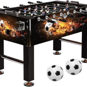 GamesPlanet Profi fotbálek Leeds, 140 x 73 x 87 cm, fireball