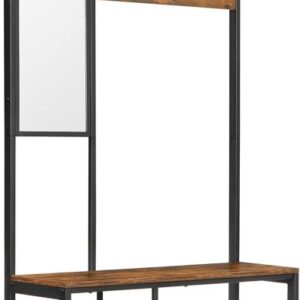 Předsíňová stěna 4v1 s lavicí, botníkem a zrcadlem