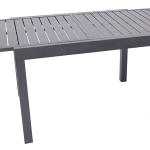 Zahradní stůl, hliníkový, rozkládací, antracit