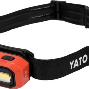 Čelovka Yato 480lm, pohybový senzor, magnetická základna