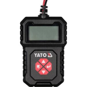 Tester autobaterií s LCD displejem, 12V, 100-2000A, YATO