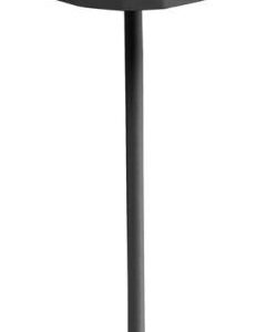 Venkovní lampička KETTLER RIBBED, černá