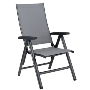 Polohovací křeslo CIRRUS, antracit/šedá