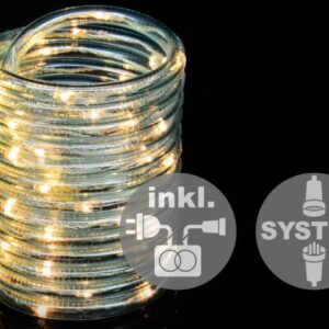 diLED světelný kabel 60 LED teple bílá + napájení