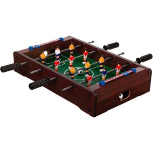 GamesPlanet® Mini stolní fotbálek, 50,5 x 31,5 x 10, tmavá