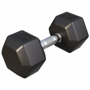 Gorilla Sports Šestihranná pogumovaná činka, 15 kg
