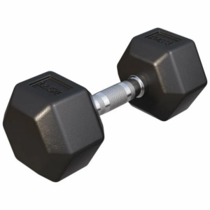 Gorilla Sports Šestihranná pogumovaná činka, 12,5 kg