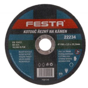 Kotouč řezný FESTA na kámen 150x2.5x22.2mm