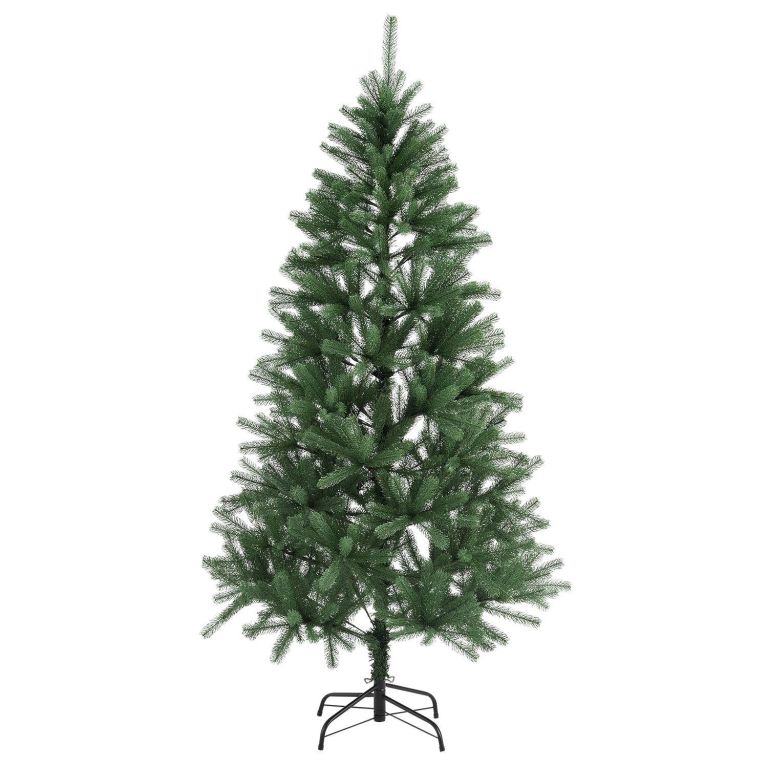Umělý stromek 180 cm, zelený, s kovovým stojanem