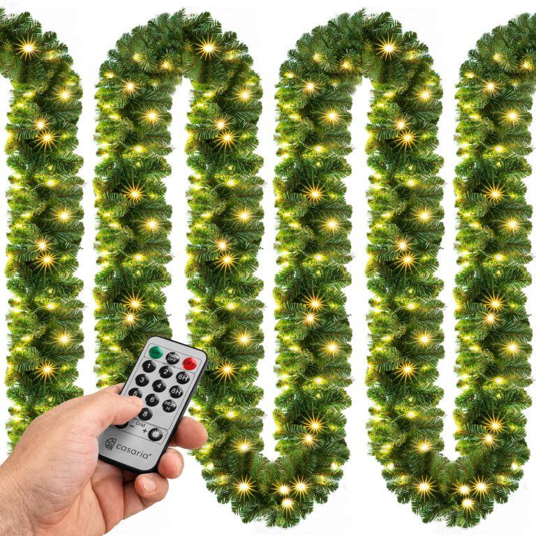 Vánoční girlanda s LED 5 m, dálkové ovládání